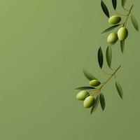 aceituna minimalista fondo de pantalla alto calidad 4k hdr foto