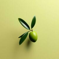 aceituna minimalista fondo de pantalla alto calidad 4k hdr foto