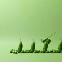 pea green Minimalist wallpaper high quality 4k hdr photo