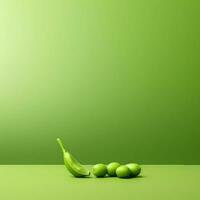 pea green Minimalist wallpaper high quality 4k hdr photo