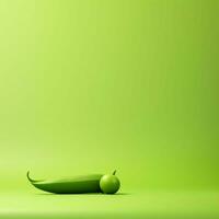 pea green Minimalist wallpaper high quality 4k hdr photo