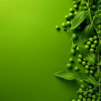 pea green Minimalist wallpaper high quality 4k hdr photo