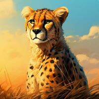 Cheetah image hd photo