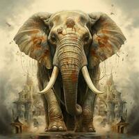 Elephant image hd photo