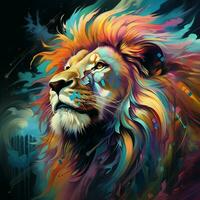 Lion background hd photo