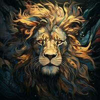 Lion background hd photo