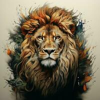 Lion background hd photo