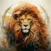 Lion background hd photo