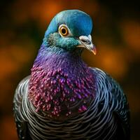 Pigeon wild life photography hdr 4k photo