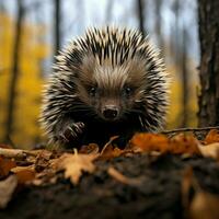 Porcupin wild life photography hdr 4k photo