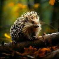 Porcupin wild life photography hdr 4k photo