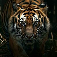 Tiger Aesthetic realistic cinematic raw epic macro photo