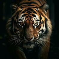 Tiger Aesthetic realistic cinematic raw epic macro photo