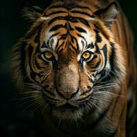 Tiger Aesthetic realistic cinematic raw epic macro photo