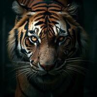 Tiger Aesthetic realistic cinematic raw epic macro photo