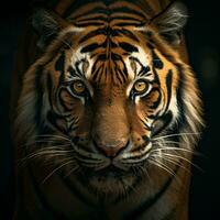 Tiger Aesthetic realistic cinematic raw epic macro photo