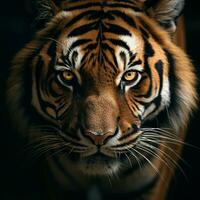 Tiger Aesthetic realistic cinematic raw epic macro photo