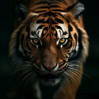 Tiger Aesthetic realistic cinematic raw epic macro photo