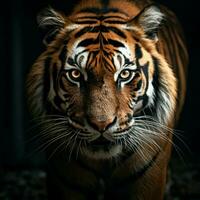 Tiger Aesthetic realistic cinematic raw epic macro photo