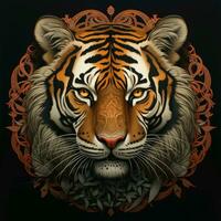 Tiger background hd photo