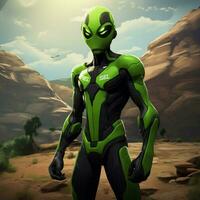 ben 10 xlr8 alien in real life photo