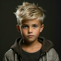 boy hair style photo