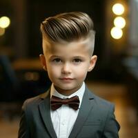 boy hair style photo