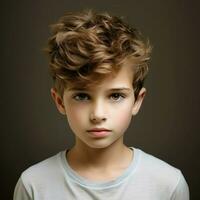 boy hair style photo