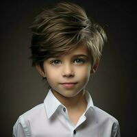 boy hair style photo