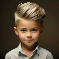 boy hair style photo