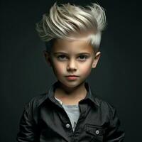 boy hair style photo