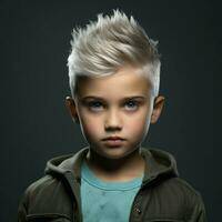 boy hair style photo