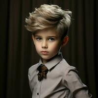 boy hair style photo