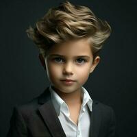 boy hair style photo