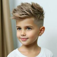 boy hair style photo