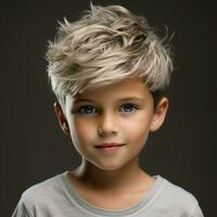 boy hair style photo