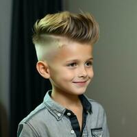 boy hair style photo