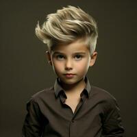 boy hair style photo