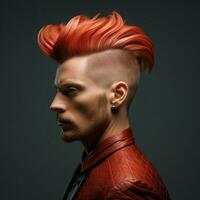 man hair style photo