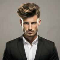 man hair style photo