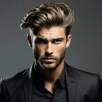 man hair style photo