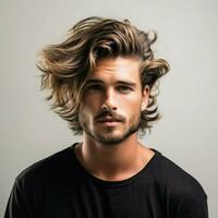 man hair style photo