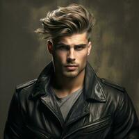 man hair style photo