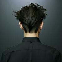 man hair style from back side photo