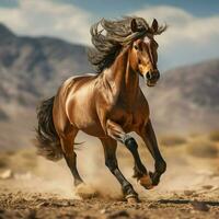 foto de caballo lleno Disparo alto calidad hdr 16k ultra hd