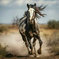 photo of Horse full shot high quality hdr 16k ultra hd