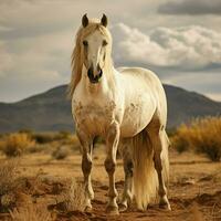 photo of Horse full shot high quality hdr 16k ultra hd