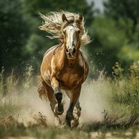 photo of Horse full shot high quality hdr 16k ultra hd