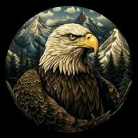 united state eagle photo