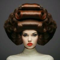 woman hair style photo